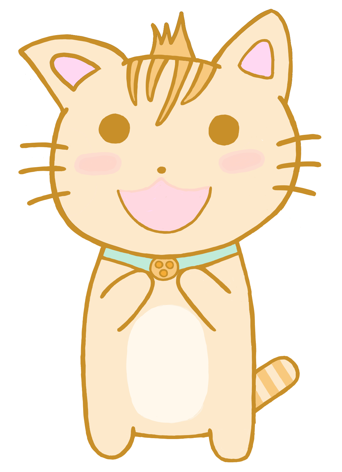 イラスト　にゃんこ